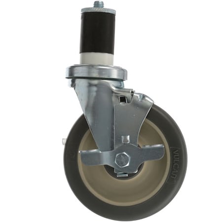 Allpoints Swivel Stm Castr W/Brk 5 W  1-5/8 Od Tubing 262411